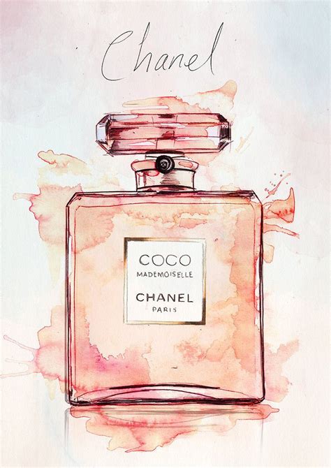 coco chanel perfume art